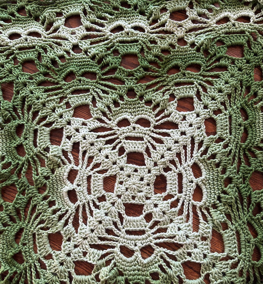 Crochet lost souls blanket