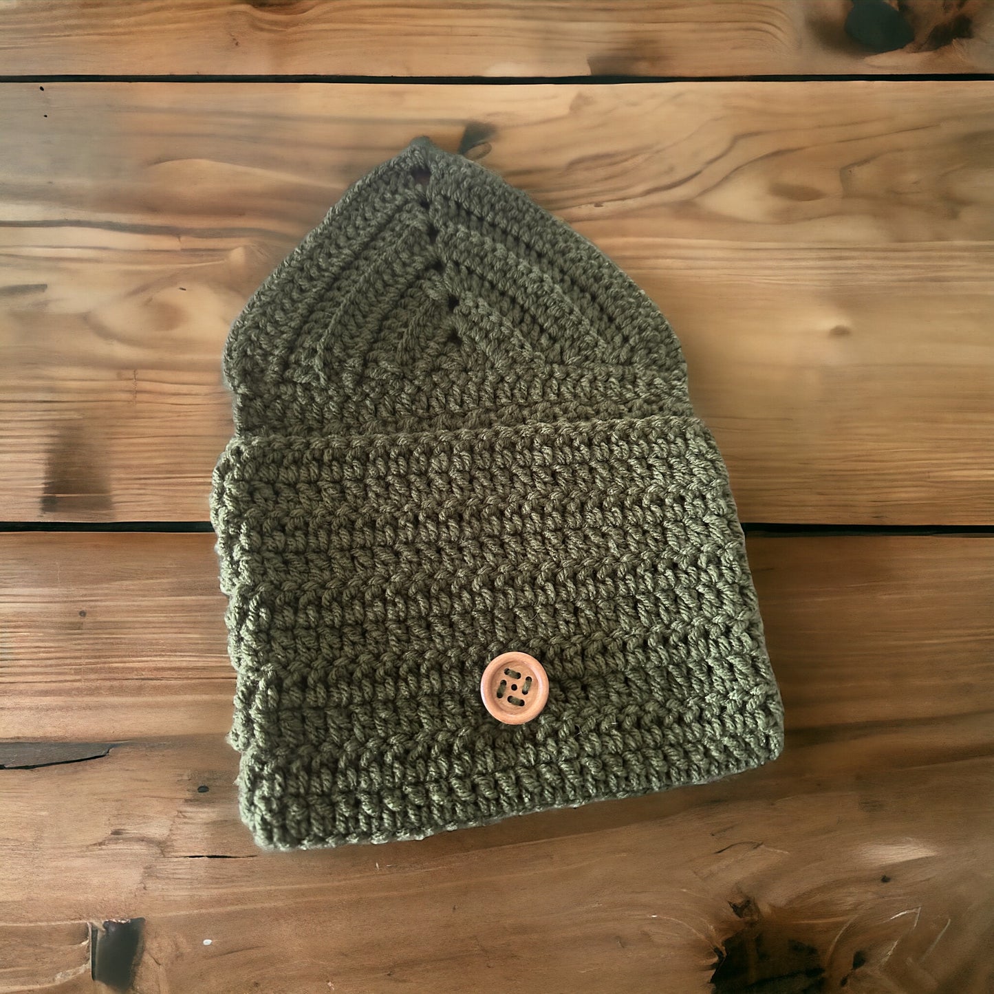 Crochet pouch