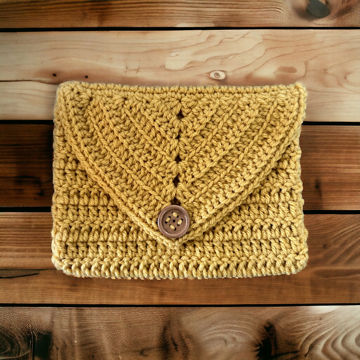 Crochet pouch