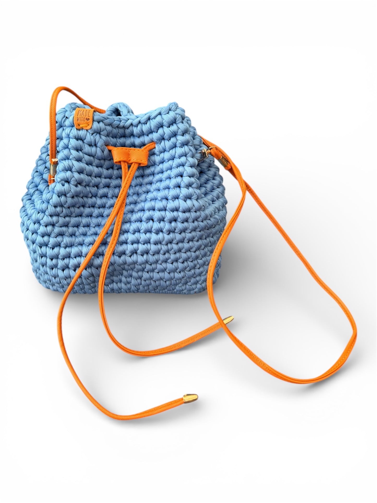 Crochet Draw String Bag
